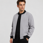 Men’s Bomber Jacket, Lightweight Transitional Jacket