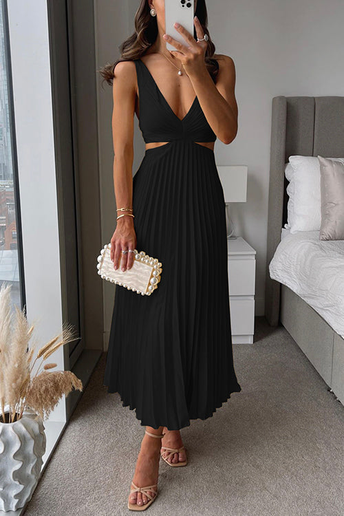 Evangeline | Vloeiende maxi jurk feminin elegant bruiloft