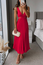 Evangeline | Vloeiende maxi jurk feminin elegant bruiloft