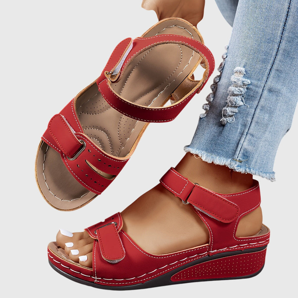 Crystal | Comfortabel verstelbare sandalen dames zomerschoenen