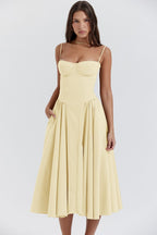 Lark | Stijlvolle lange jurk vintage elegant avond