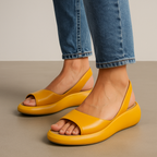 Taylynnea | Comfortabel platform sandalen dames instap zomer