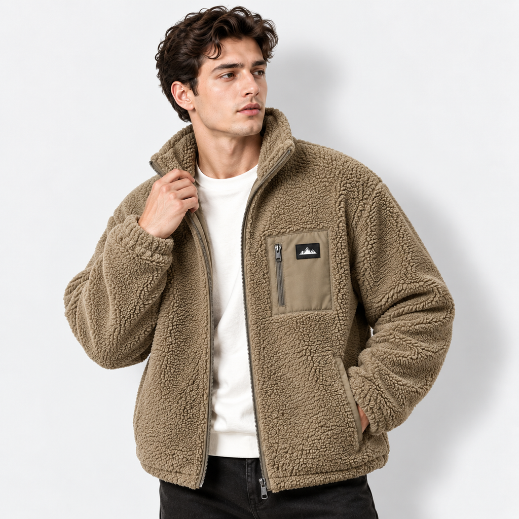 Men’s Warm Puffer Jacket Coat