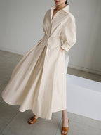 Eden | Elegante losse maxi jurk casual chic avond