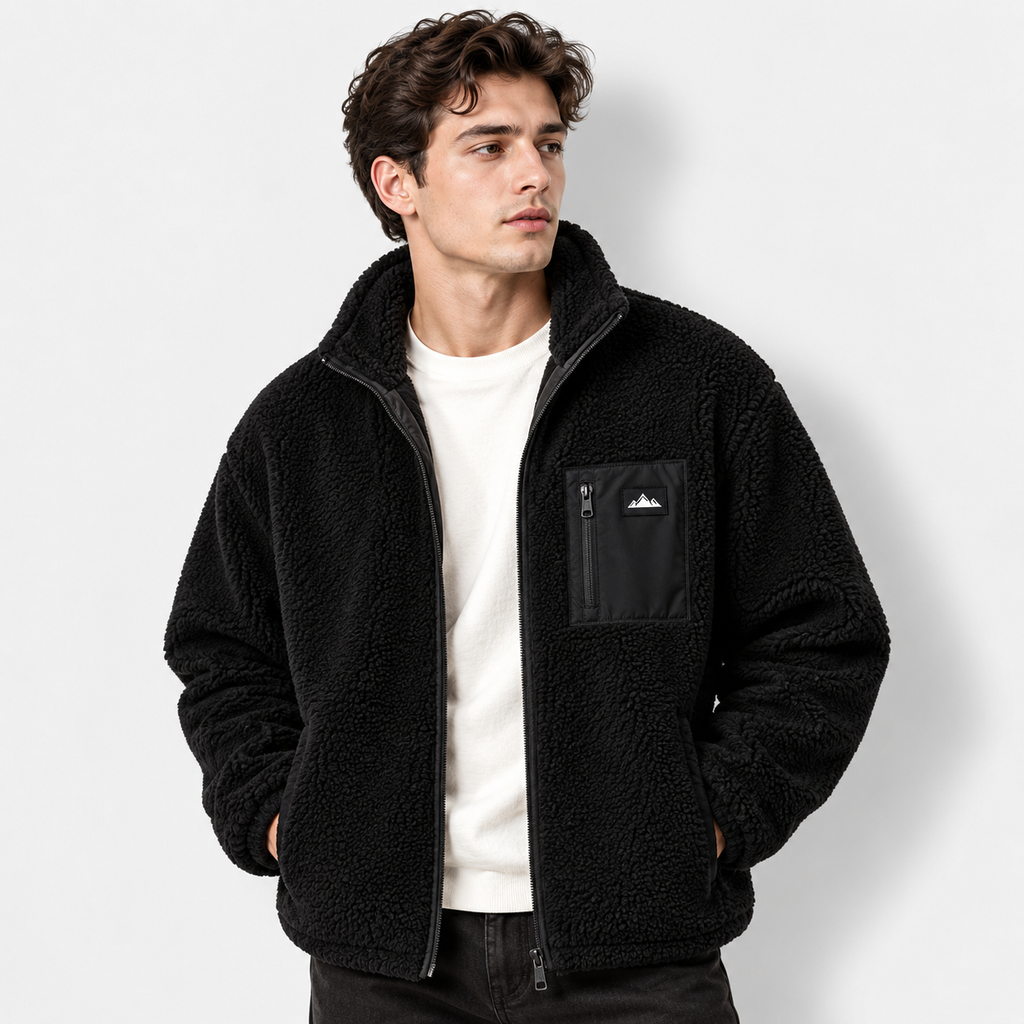 Men’s Warm Puffer Jacket Coat
