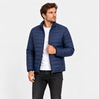 Men’s Lightweight Stand Collar Knitted Jacket
