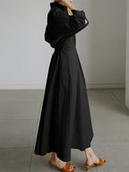 Eden | Elegante losse maxi jurk casual chic avond