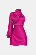 Adalee | Elegante mini-jurk met één schouder, feestelijke outfit