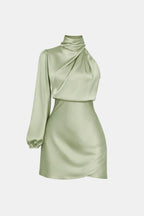 Adalee | Elegante mini-jurk met één schouder, feestelijke outfit