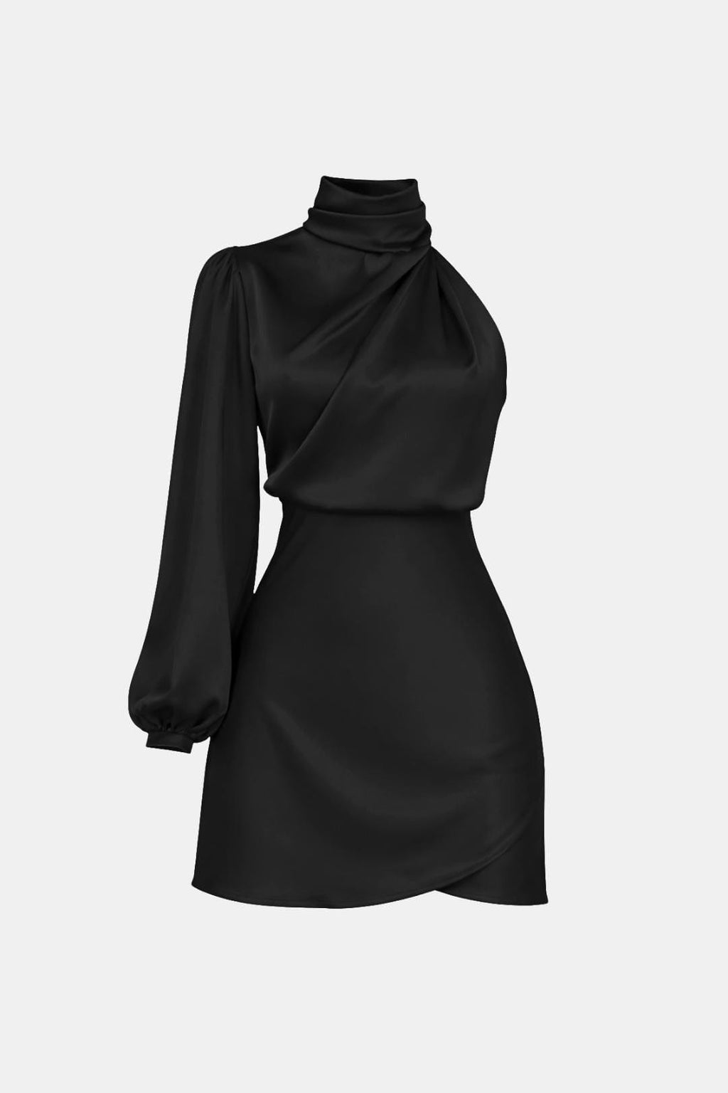 Adalee | Elegante mini-jurk met één schouder, feestelijke outfit