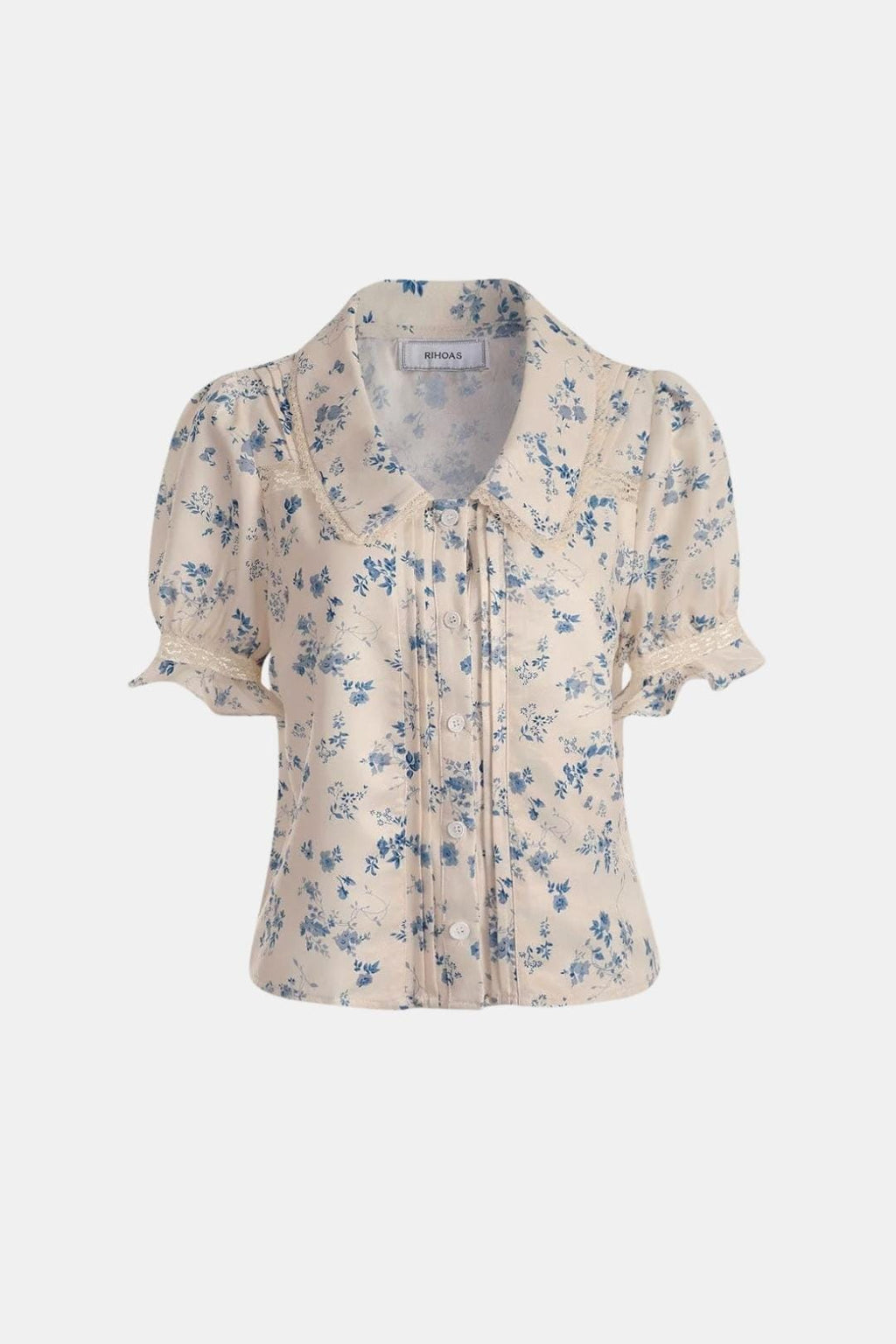 Alyna | Luchtig blouse dames top bloemen print