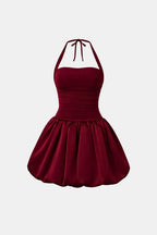 Avelia | Elegante Mini-Halterjurk, Feestoutfit