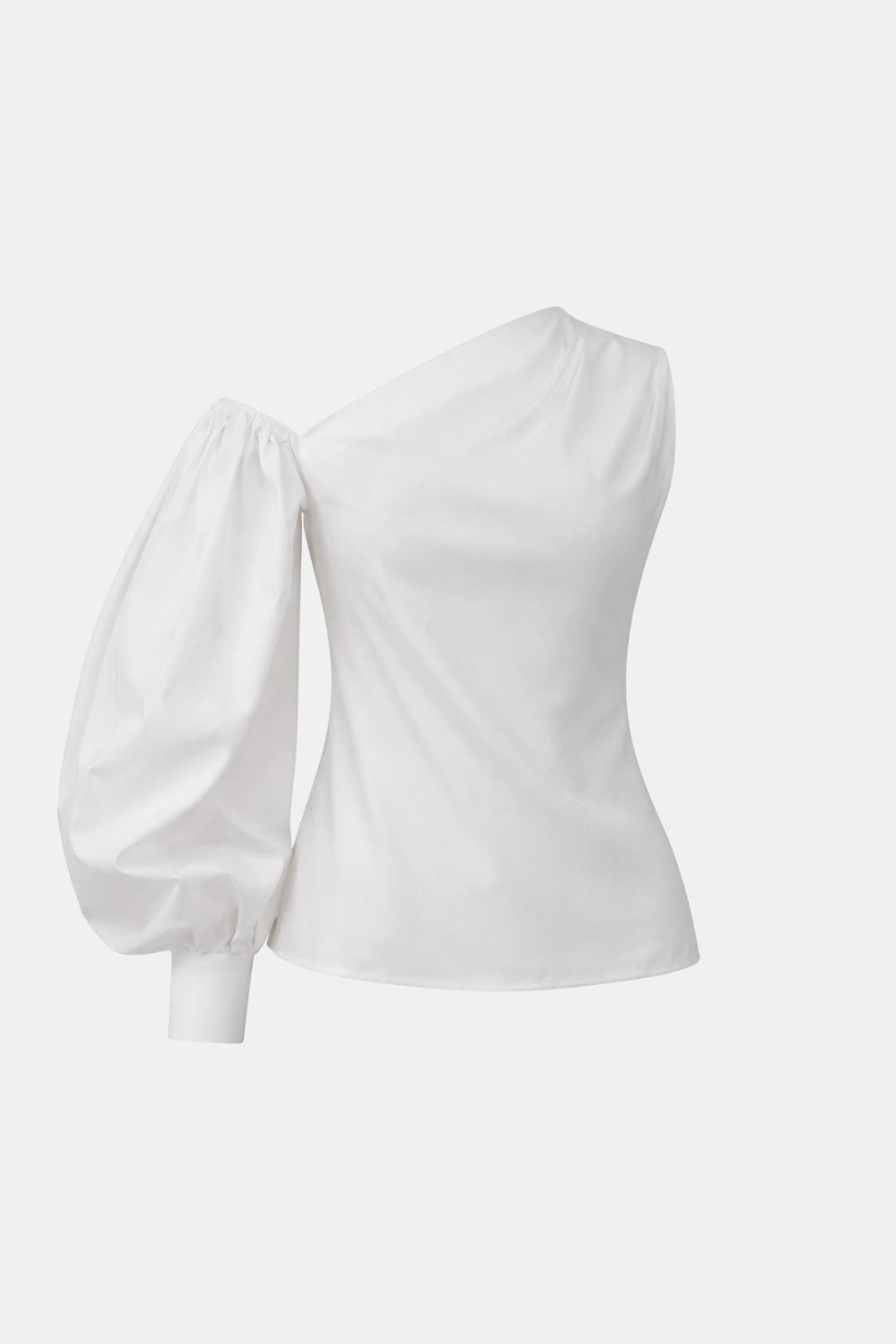 Avelina | Chic one shoulder blouse dames top elegant
