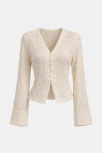 Bernice | Zacht Blouse Dames Top Kant Elegant