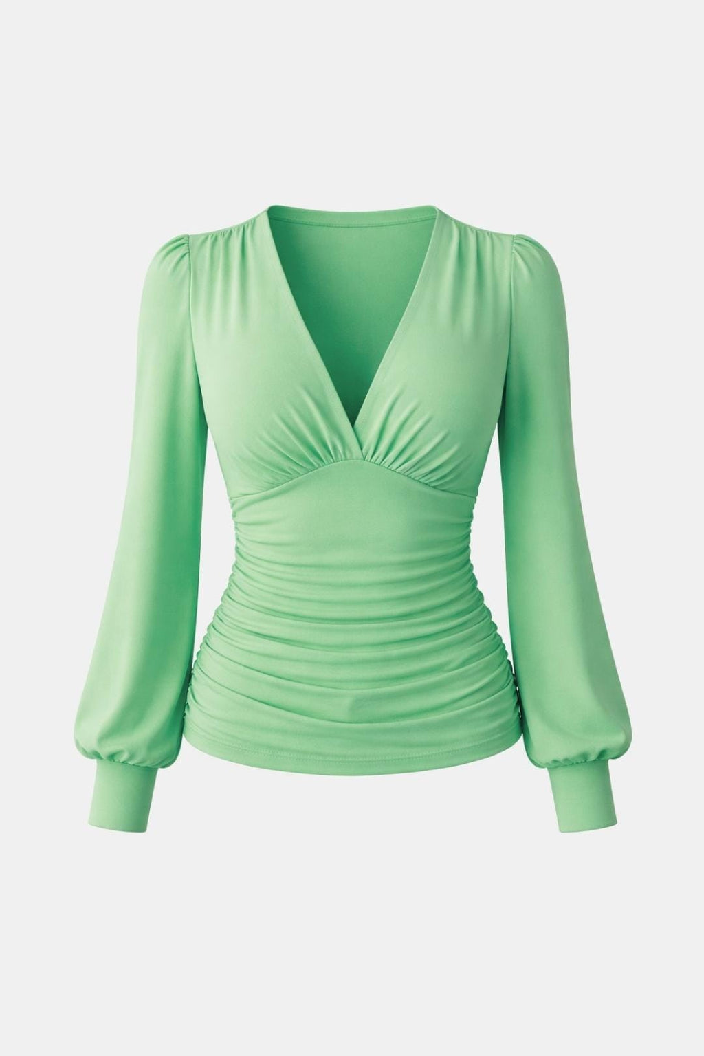 Betsy | Chic blouse dames top geplooid getailleerd