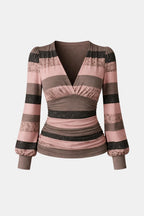 Betsy | Chic blouse dames top geplooid getailleerd