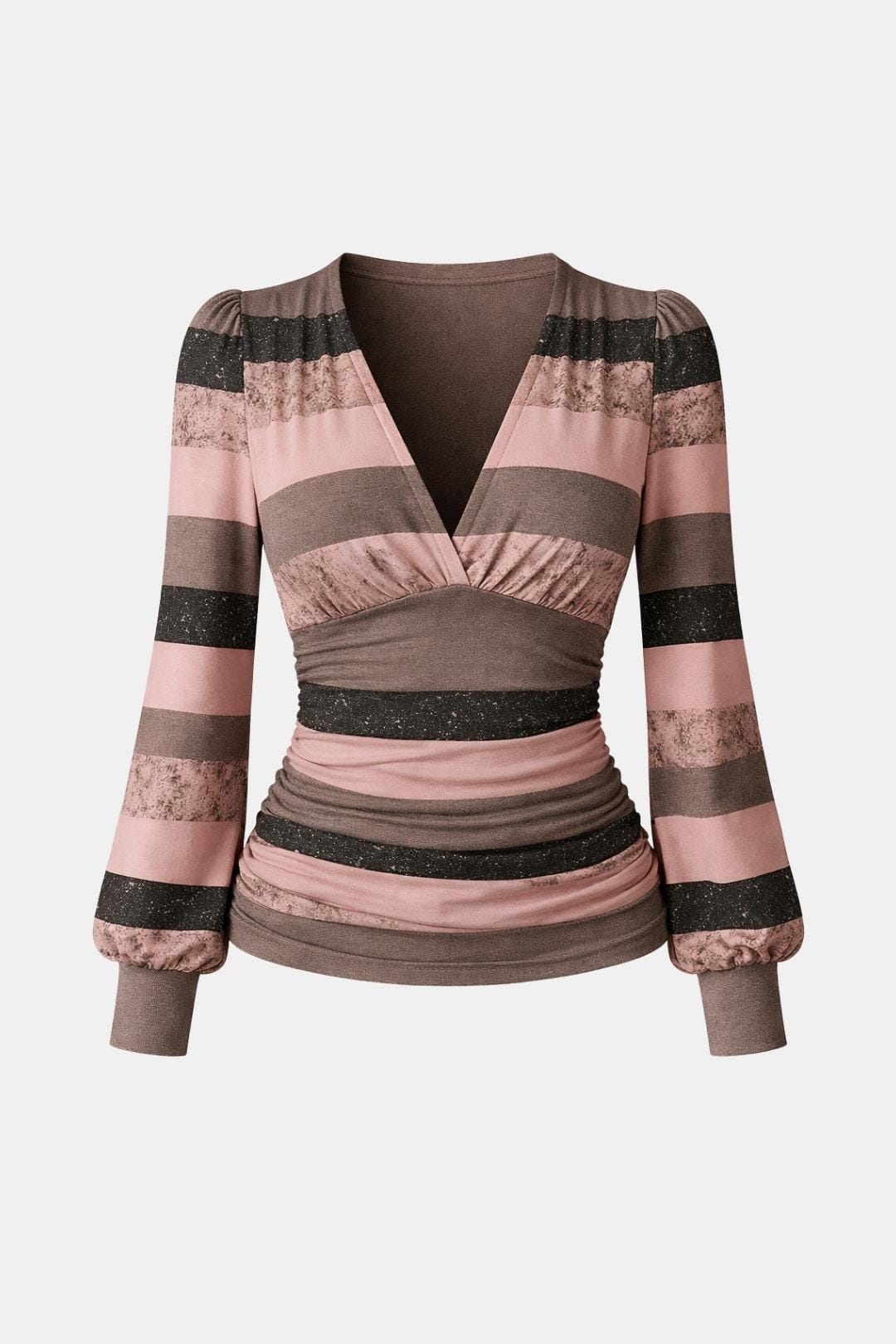 Betsy | Chic blouse dames top geplooid getailleerd