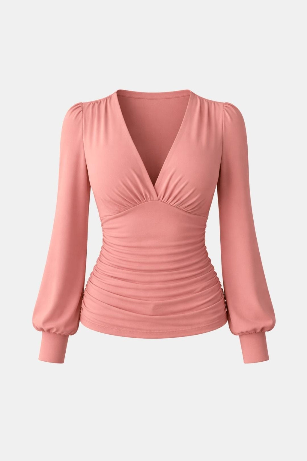 Betsy | Chic blouse dames top geplooid getailleerd