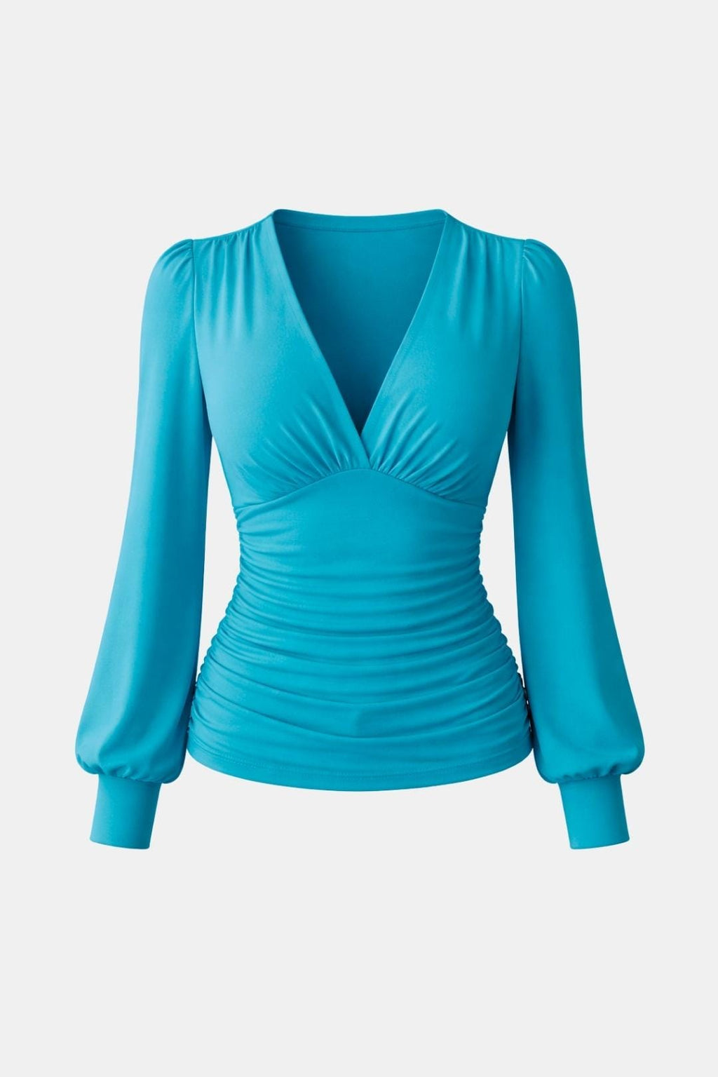 Betsy | Chic blouse dames top geplooid getailleerd