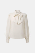 Brynleigh | Elegant blouse dames top strik klassiek
