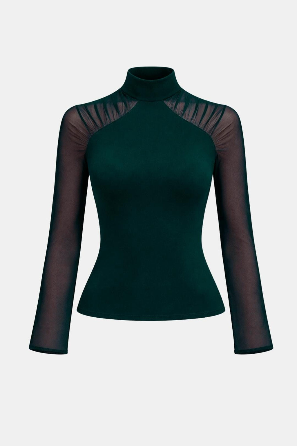Caliana | Stijlvol Col Top Dames Mesh Avond