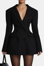 Carly | Elegante Mini-Blazerjurk in Minimalistische Stijl