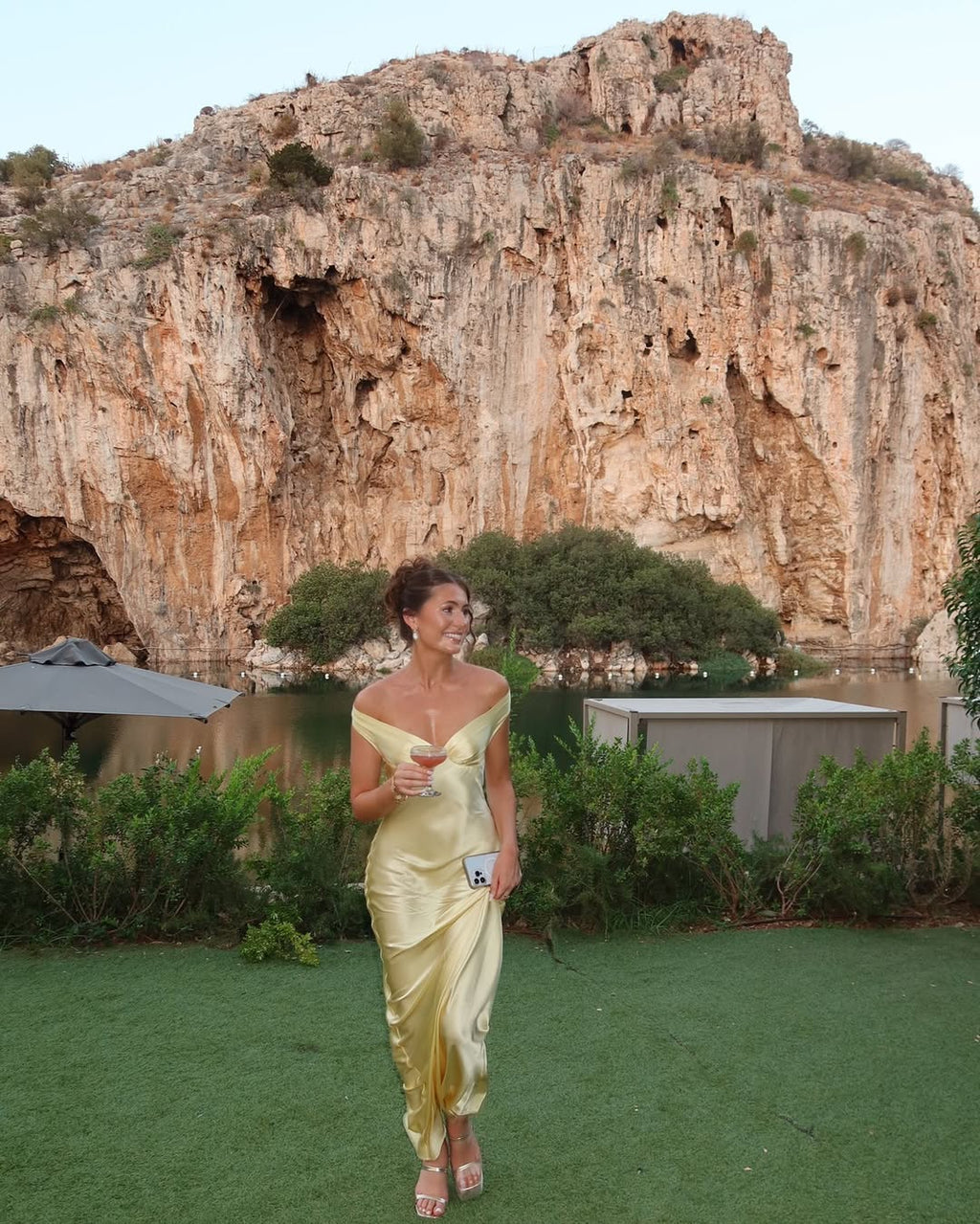Gabrielle | Kanten off-shoulder jurk glamour avond feest