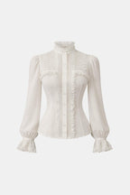 Dalia | Zacht Blouse Dames Top Romantisch