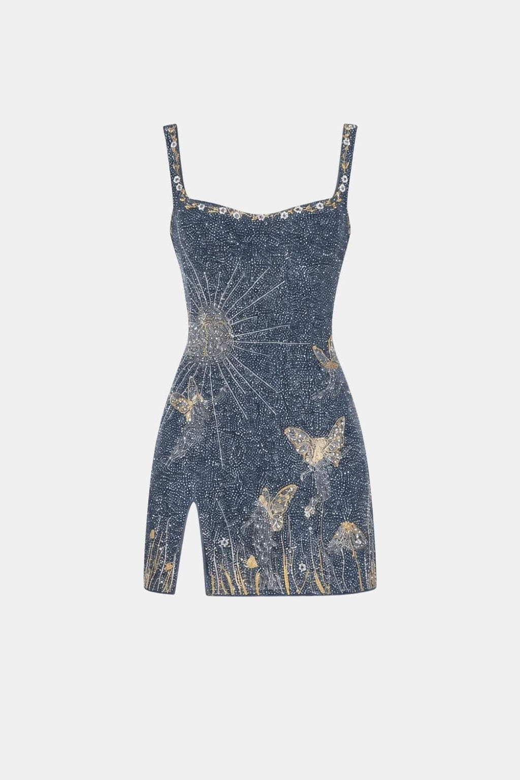 Diana | Stijlvolle Mini-Feestjurk Met Glitterlook