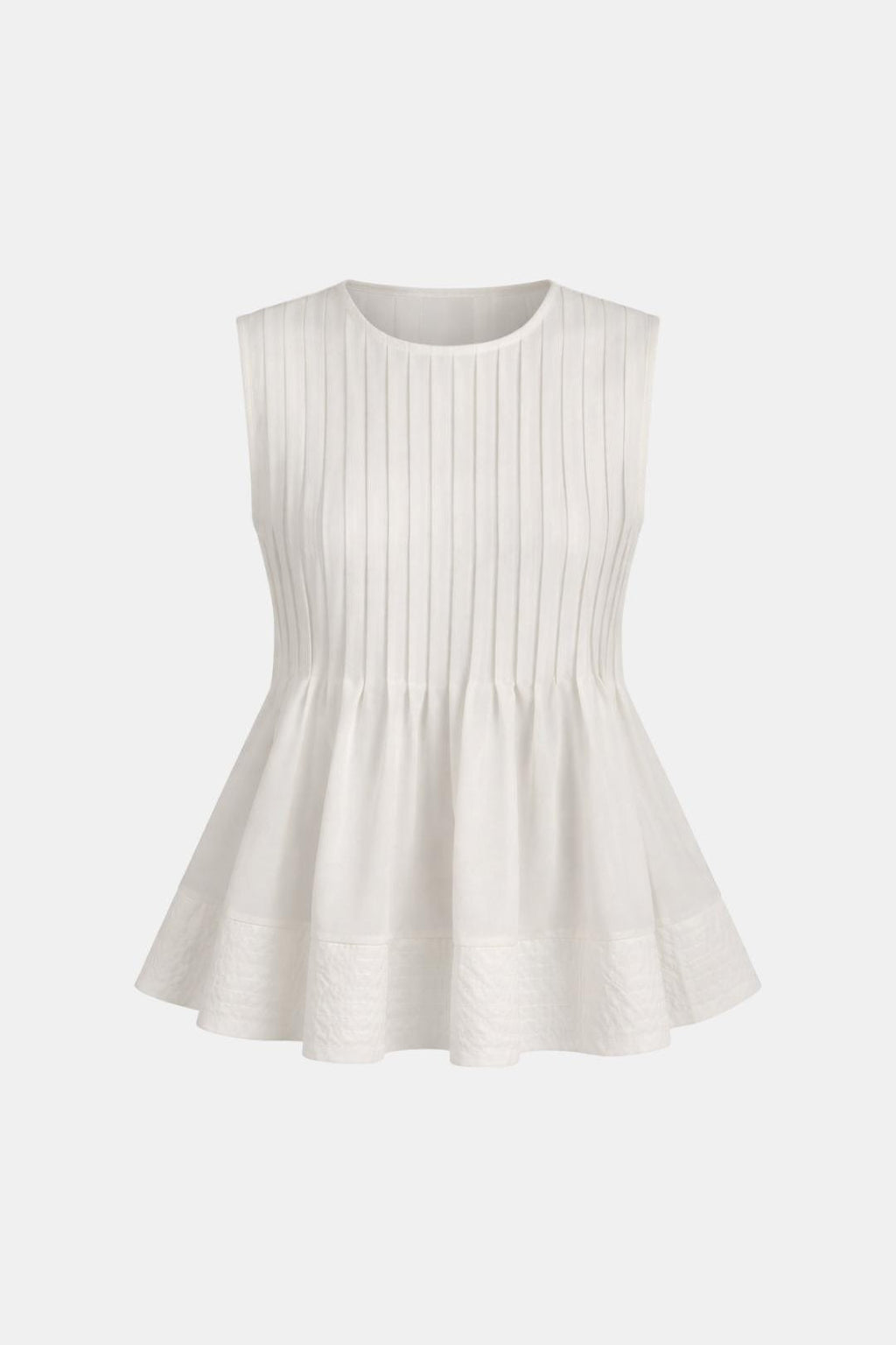 Elodia | Comfortabel Peplum Top Dames pleated