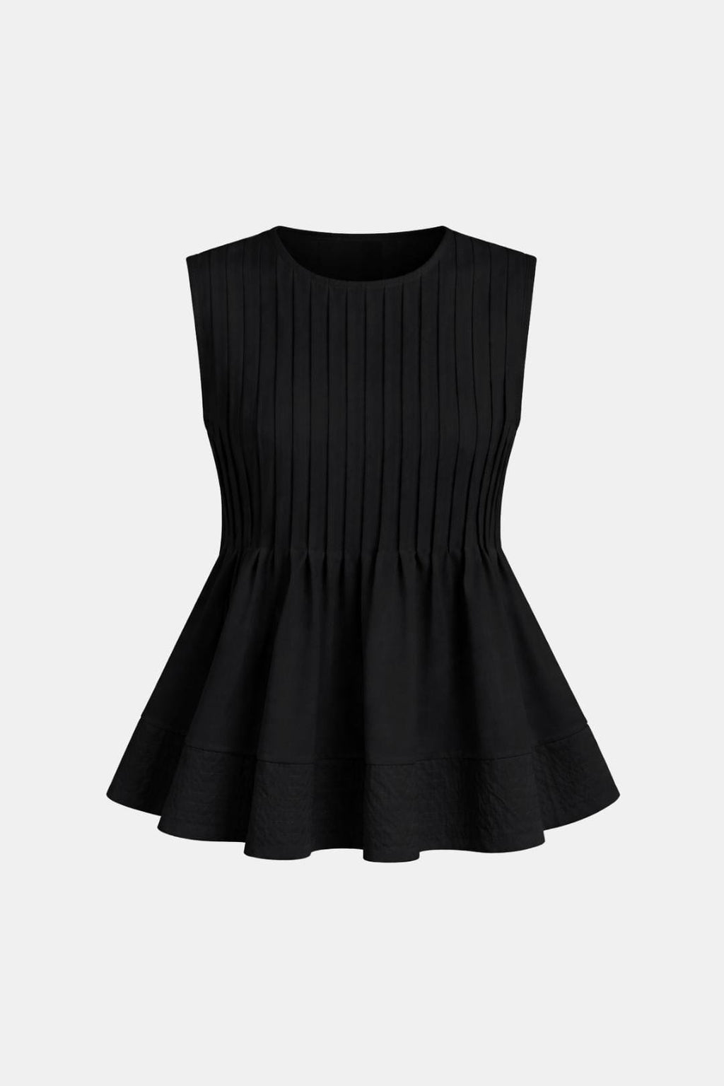 Elodia | Comfortabel Peplum Top Dames pleated