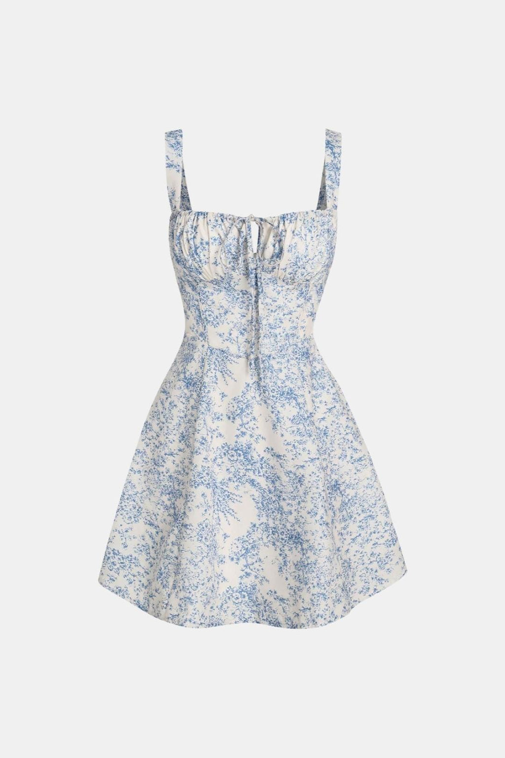 Elouise | Luchtige mini-bloemenjurk in skater-stijl