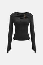 Elviera | Comfortabel top dames casual simpel