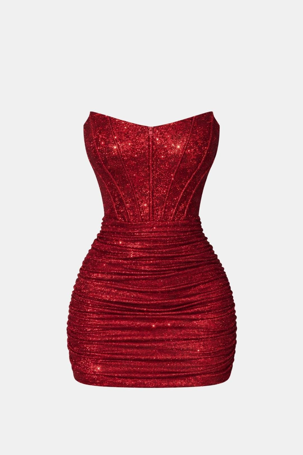 Eunice | Sexy Minicorsetjurk met Glitters Voor een Feestelijke Look