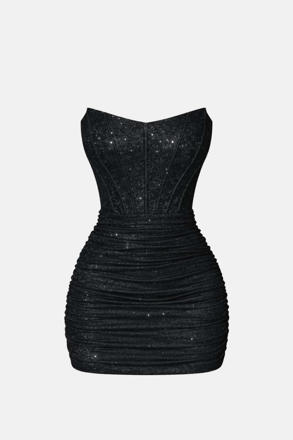 Eunice | Sexy Minicorsetjurk met Glitters Voor een Feestelijke Look