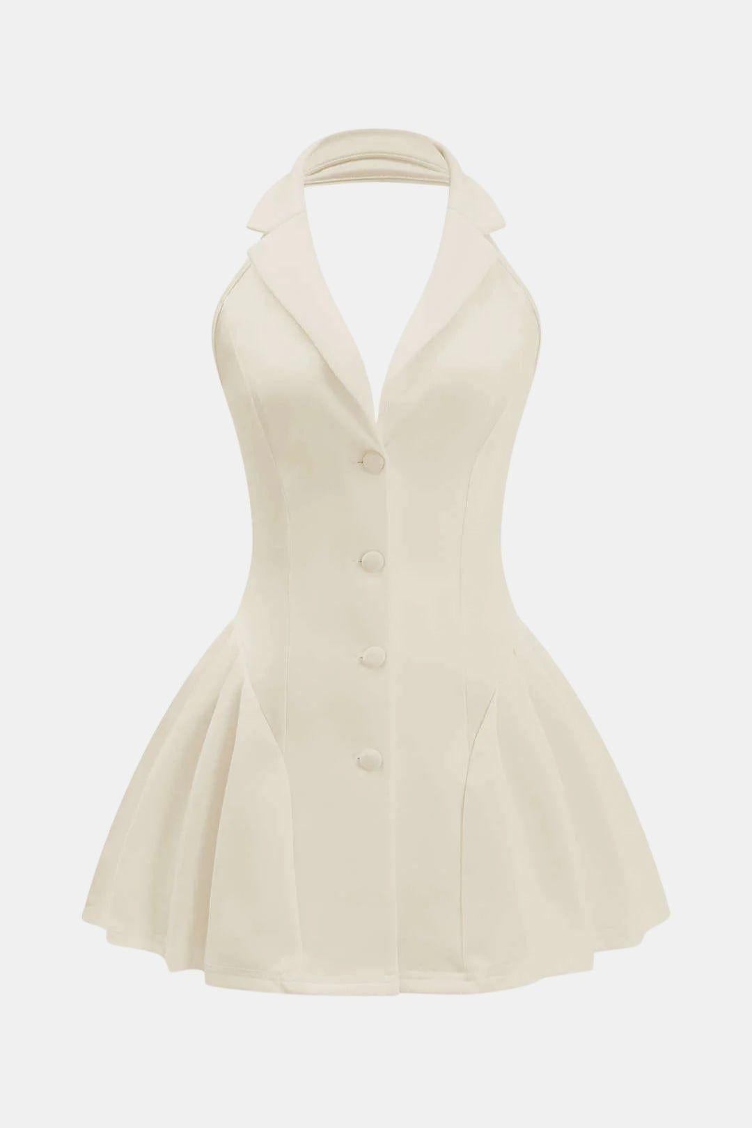 Feah | Stijlvolle Mini-Halterjurk Als Feestoutfit