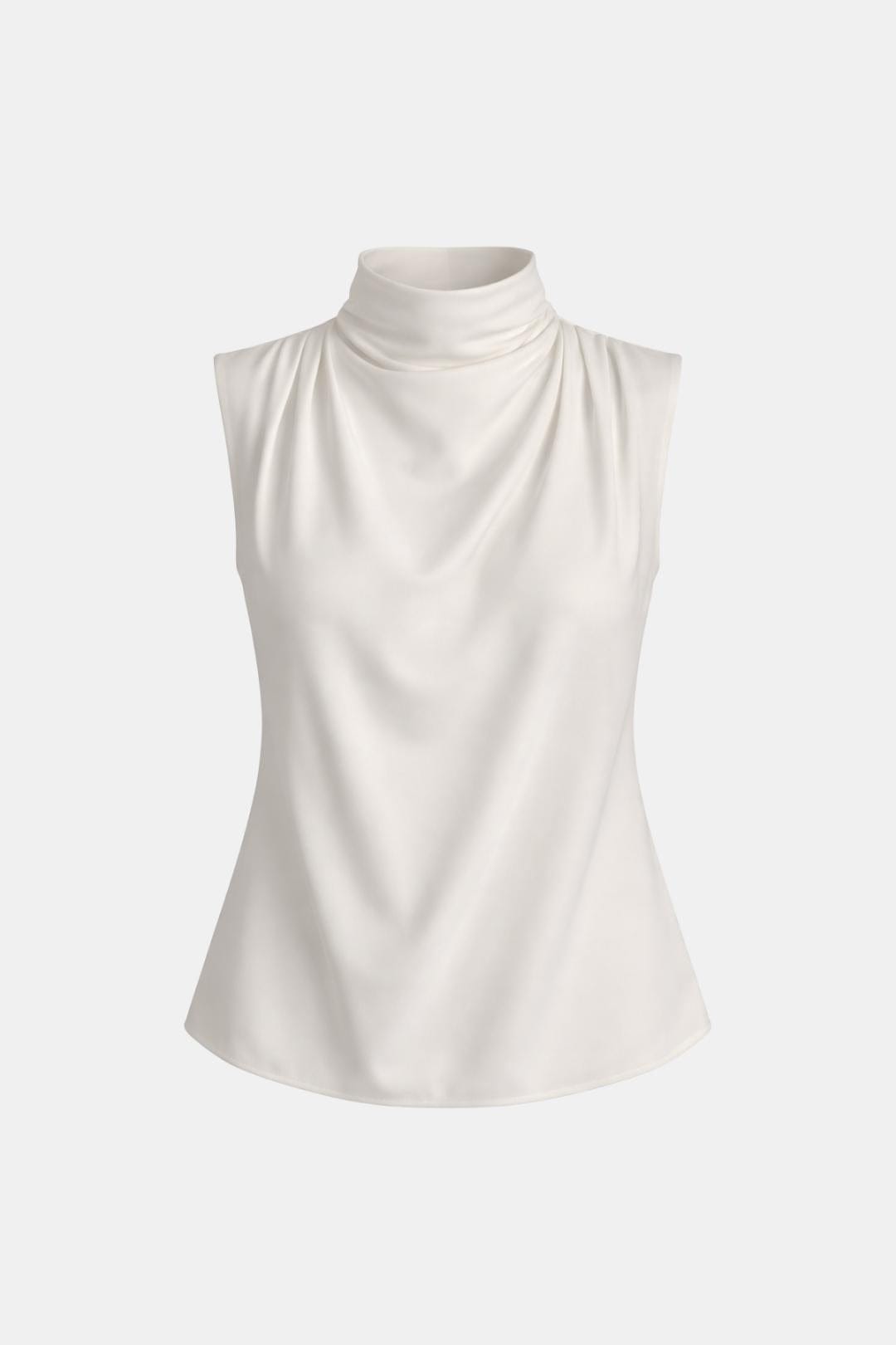 Freida | Chic Mouwloze Top Dames Col Minimalistisch