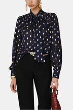 Ismera | Elegant blouse dames top print feestelijk