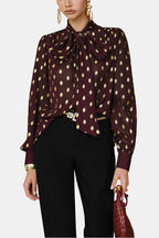 Ismera | Elegant blouse dames top print feestelijk