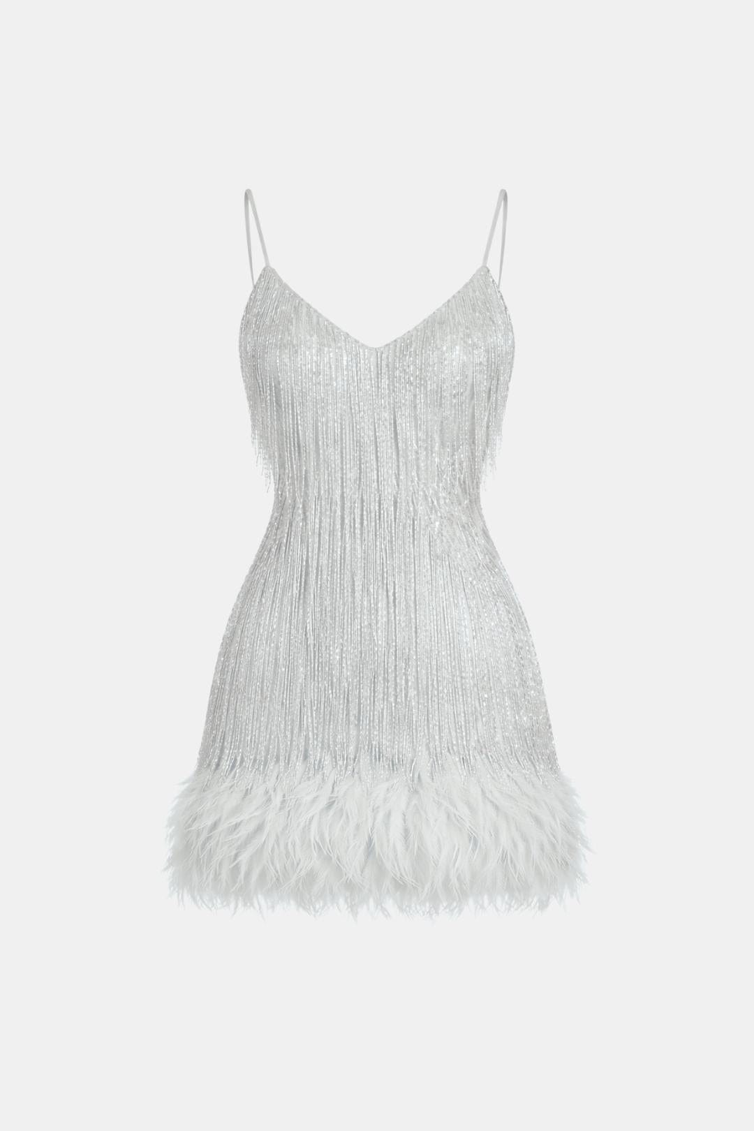 Jeena | Chic Mini Pailletten Dress Feest Outfit