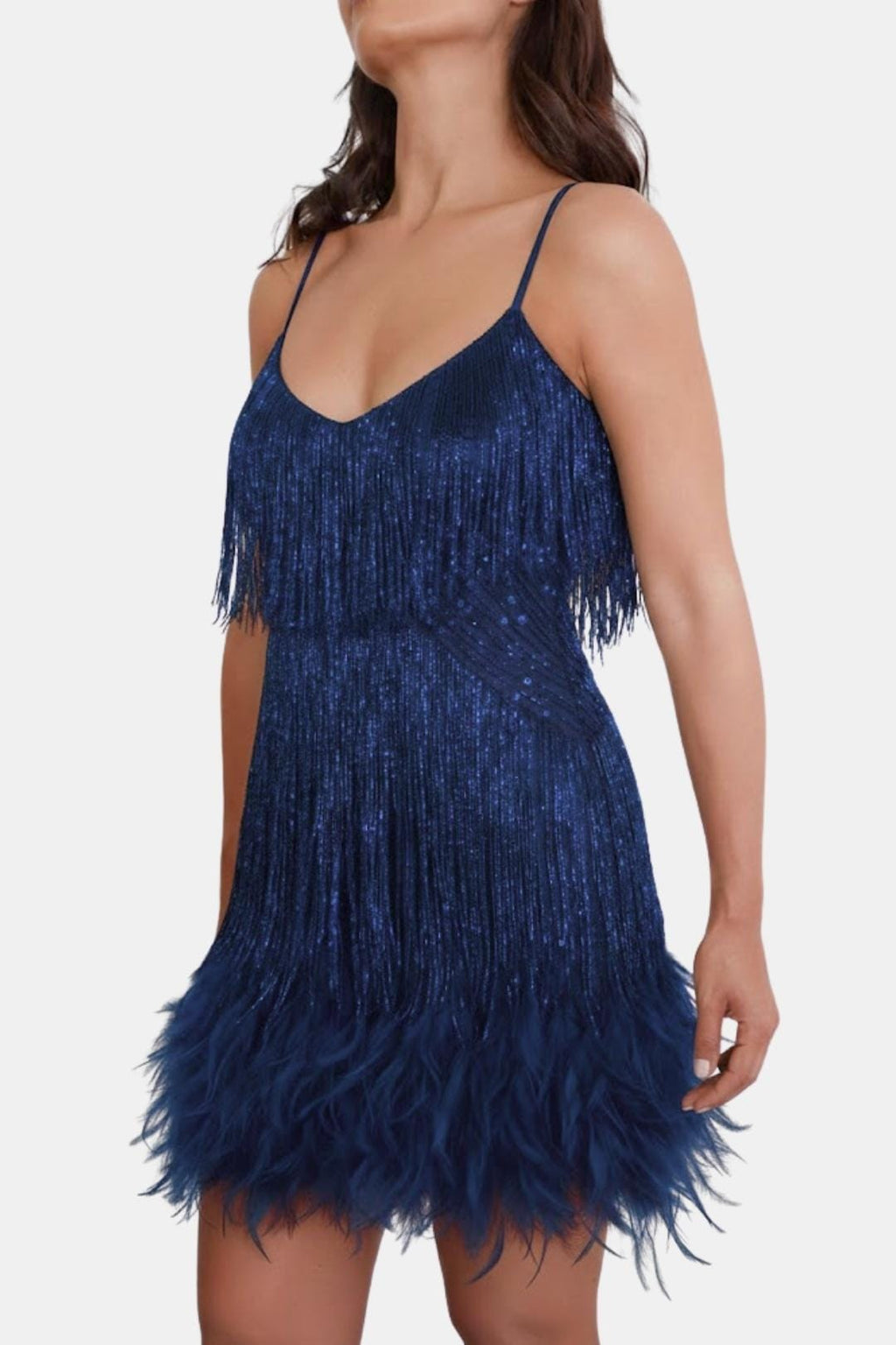 Jeena | Chic Mini Pailletten Dress Feest Outfit