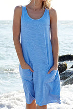 Kyrene | luchtige strandjurk elegant midi casual