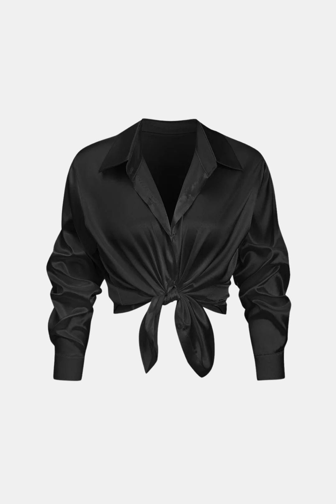 Lexie | Elegant blouse dames top satijn strik