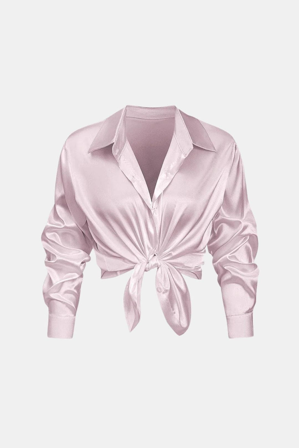 Lexie | Elegant blouse dames top satijn strik