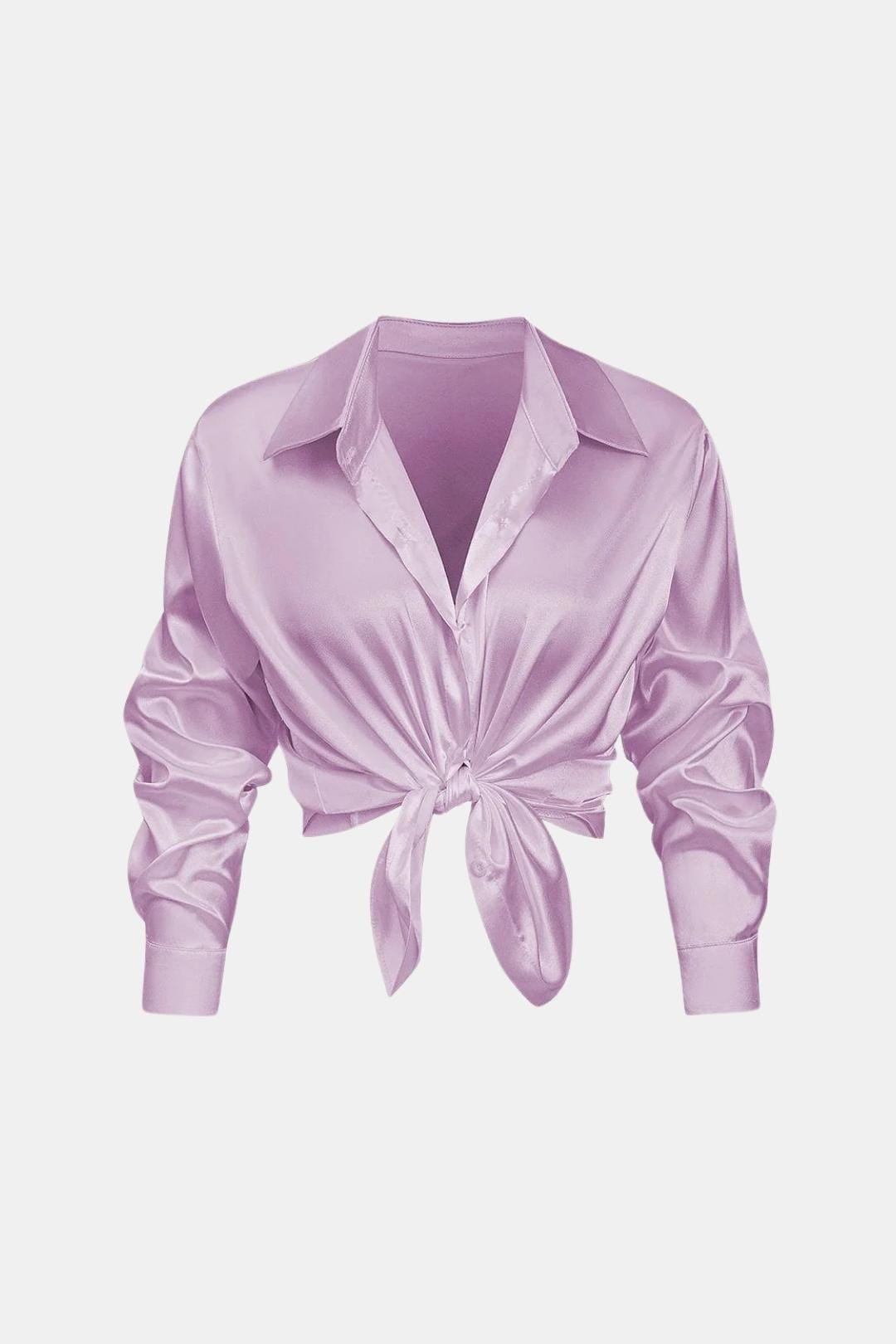 Lexie | Elegant blouse dames top satijn strik