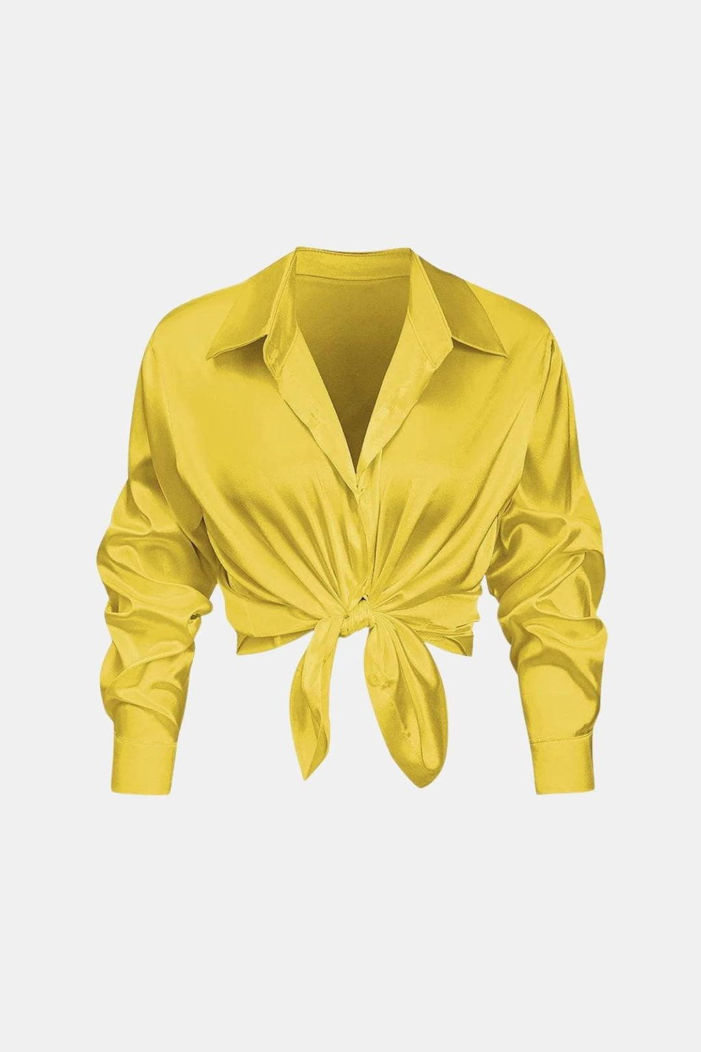 Lexie | Elegant blouse dames top satijn strik