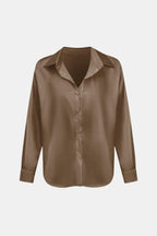 Lexie | Elegant blouse dames top satijn strik