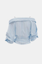 Lily | Stijlvol off shoulder blouse dames top modern