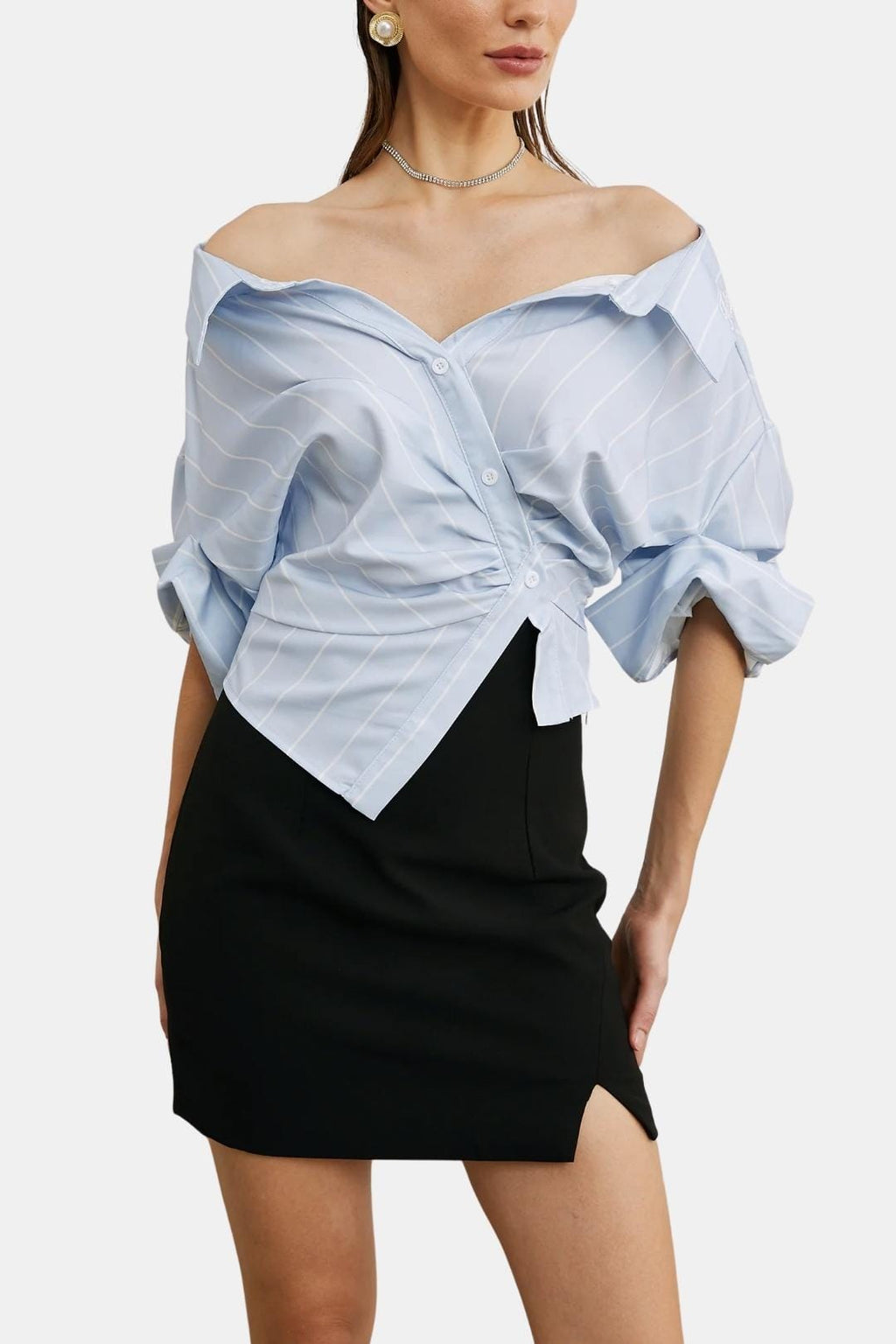 Lily | Stijlvol off shoulder blouse dames top modern