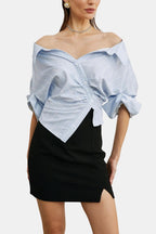 Lily | Stijlvol off shoulder blouse dames top modern